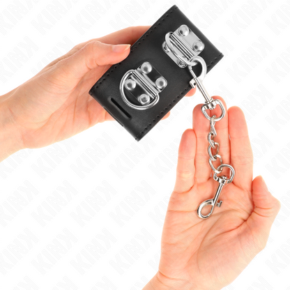 KINK - MULTI-POSITION WRIST SUPPORT WITH ADJUSTABLE BLACK PADLOCK CLOSURE 16-23 CM X 5.5 CM