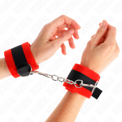 KINK - BEGINNER WRIST WRAPS BLACK-RED 30 X 7 CM