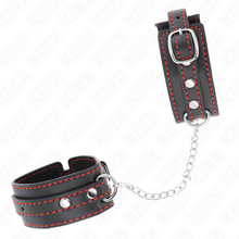 Comprar KINK Muñequeras Ajustables Negras – Diseño Elegante Con Detalles Rojos Para Mayor Control-Noxtic