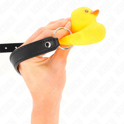 Comprar KINK Mordaza Forma De Pato – Diseño Único Para Comodidad Y Estilo En Juegos De BDSM-Noxtic