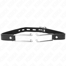 Comprar KINK Mordaza Gancho De Metal 11.5 Cm – Diseño Ajustable Con Correa De Polipiel Para Comodidad Personalizada-Noxtic