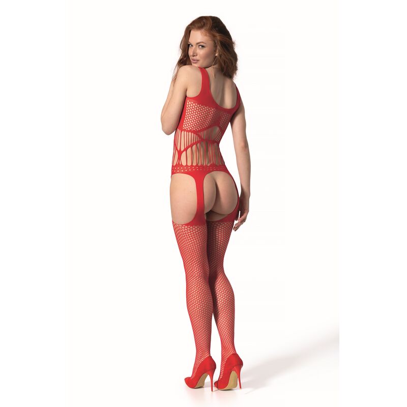 Comprar PASSION Bodystocking Rojo Talla Única – Diseño Elegante Para Comodidad y Confianza-Noxtic