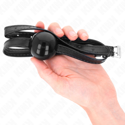 Comprar KINK Mordaza De Bola 4 Cm Con Correa Simplicity Pequeña – Diseño Elegante Para Exploración Sensual Segura-Noxtic