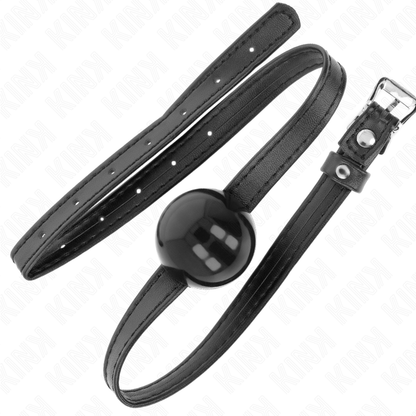 KINK - SIMPLICITY SMALL 4CM BALL GAG WITH STRAP