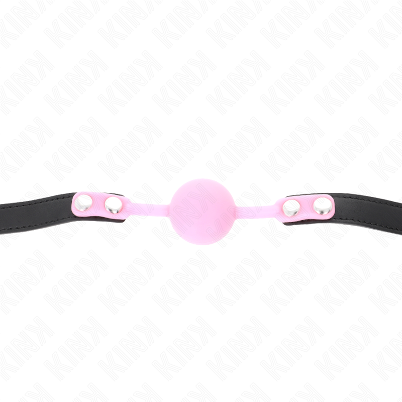 KINK - 4 CM LUMINOUS SILICONE BALL GAG 60 x 2 CM