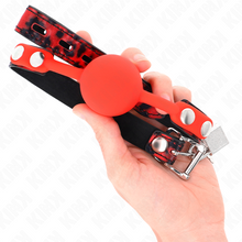 KINK Mordaza De Bola 4 Cm De Silicona Modelo 2 – Diseño Elegante Para Exploración Segura