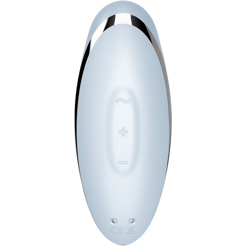 Satisfyer Tap Climax 2 Azul – Vibrador Ergonómico Con Silicona Hipoalergénica