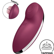 Comprar Satisfyer Tap Climax 2 Rojo – Vibrador Con Diseño Ergonómico Y Silicona Hipoalergénica-Noxtic