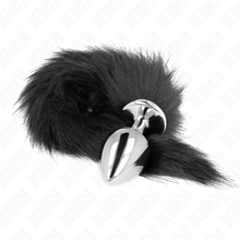 Plug anale KINK taglia L con coda sintetica – Design accattivante per il piacere sensoriale