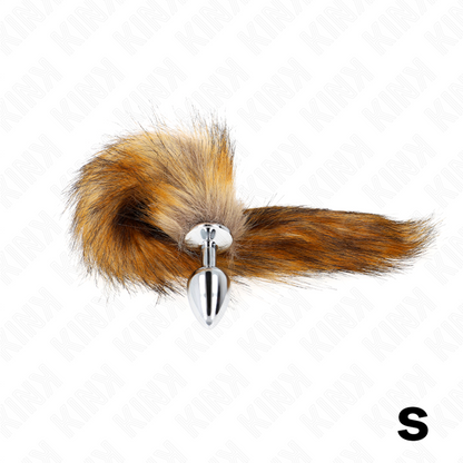 Comprar KINK Plug Anal Talla S 7 X 3 Cm Con Cola Sintética Marrón – Juguete Ideal Para Explorar Nuevas Sensaciones-Noxtic