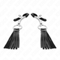 Comprar KINK Pinzas Para Pezones Con Borlas De Polipiel 6 Cm – Diseño Elegante Para Exploración Sensual-Noxtic