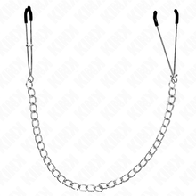 Comprar KINK Pinzas Para Pezones Con Cadena Gruesa 30 cm – Estimulación Sensorial Con Toque Sofisticado-Noxtic