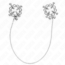 Comprar KINK Pinzas Para Pezones Flor Metálica Con Cadena – Estimulación Sensorial Con Diseño Elegante-Noxtic