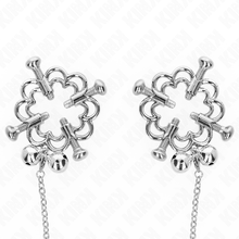 Comprar KINK Pinzas Para Pezones Flor Metálica Con Cadena – Estimulación Sensorial Con Diseño Elegante-Noxtic