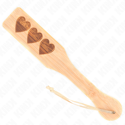 Comprar KINK Pala De Bambú Diseño Corazón 32 X 5.5 Cm – Estético Juguete Con Estilo Para Placer Sensorial-Noxtic