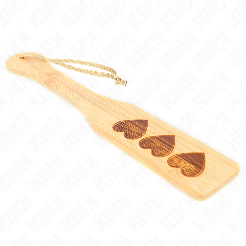 Comprar KINK Pala De Bambú Diseño Corazón 32 X 5.5 Cm – Estético Juguete Con Estilo Para Placer Sensorial-Noxtic