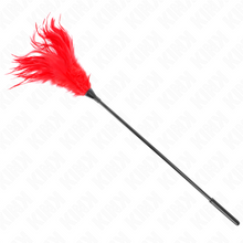 Comprar KINK Plumas Múltiples Para Cosquillas Rojo 45 Cm – Exploración Sensorial Para Momentos Íntimos-Noxtic
