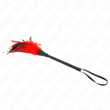 KINK - RED MAID'S HORN TICKLE CHICKEN FEATHERS 36 CM