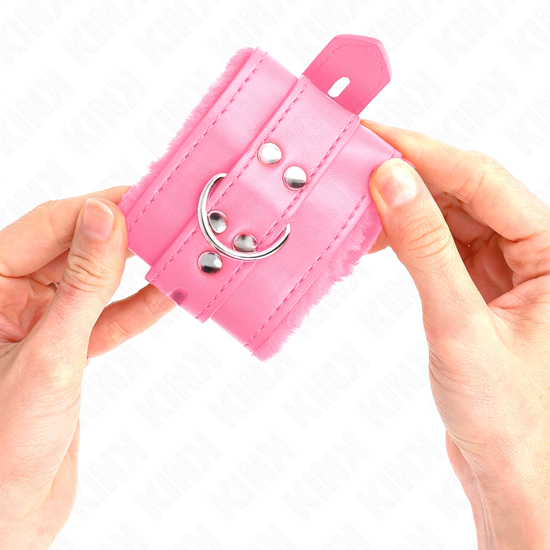 Braccialetti KINK con fodera rosa: design elegante con cinturino regolabile per un comfort personalizzato