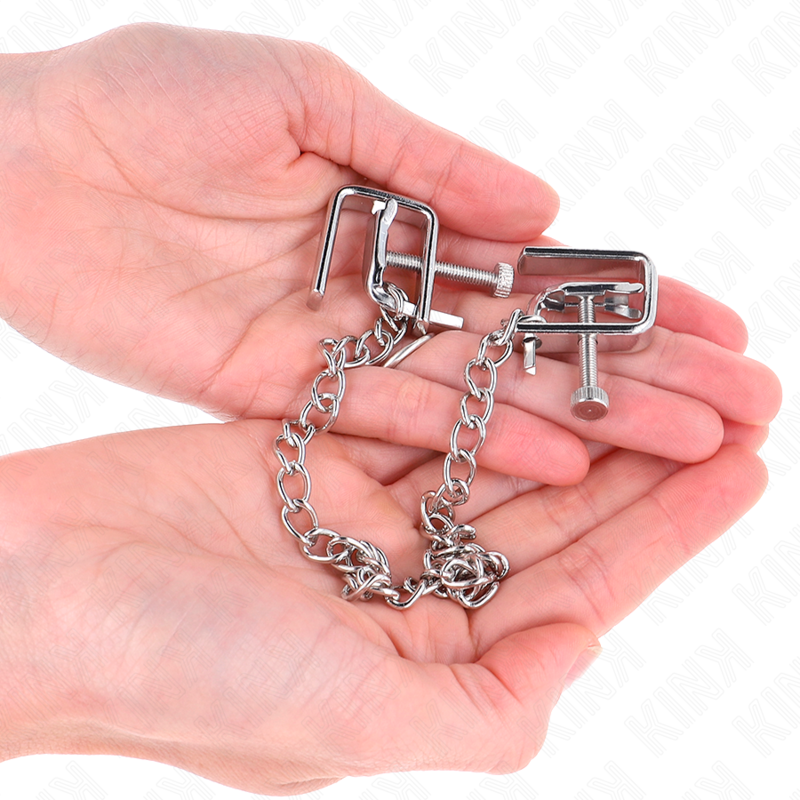 Comprar KINK Pinzas Para Pezones Con Cadena 30 CM – Diseño Elegante Para Sensaciones Únicas-Noxtic
