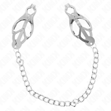 Comprar KINK Pinzas Para Pezones Estilo Japonés – Diseño Elegante Con Cadena Plateada Para Estimulación Sensorial-Noxtic
