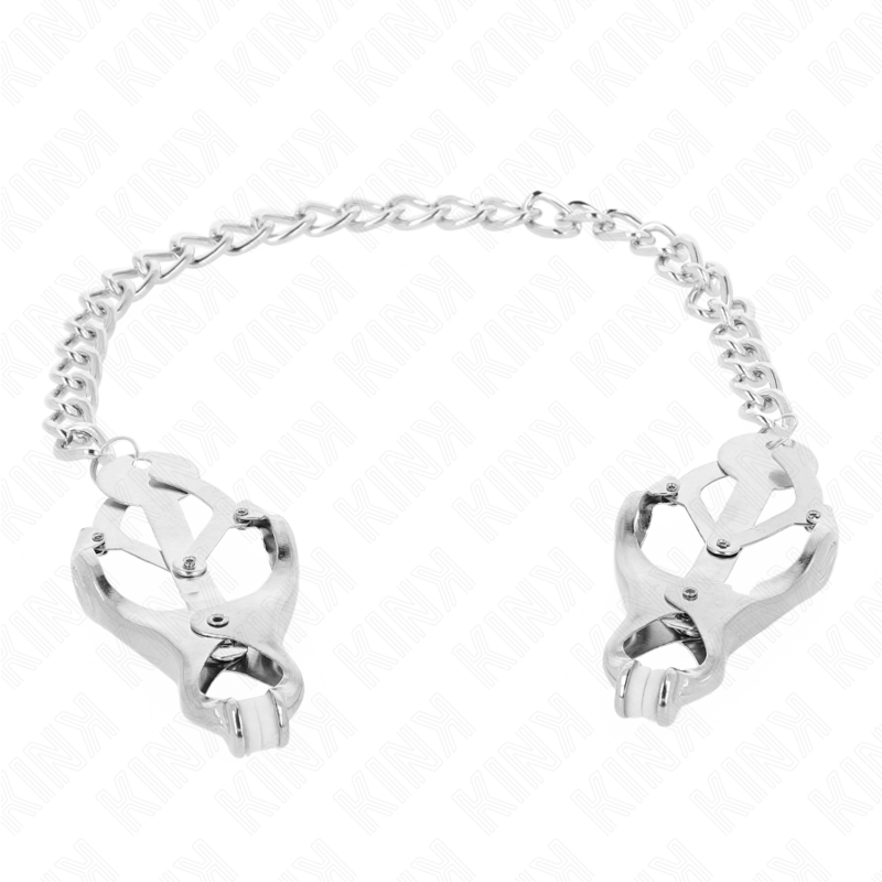 Comprar KINK Pinzas Para Pezones Estilo Japonés – Diseño Elegante Con Cadena Plateada Para Estimulación Sensorial-Noxtic