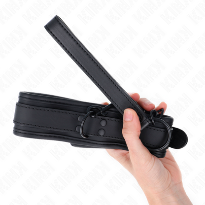 Collare regolabile in neoprene KINK con guinzaglio: design elegante con libertà sensoriale