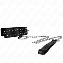 Comprar KINK Collar Con Correa Ajustable – Diseño Elegante Con Tachuelas Plateadas Para Control Y Estilo-Noxtic