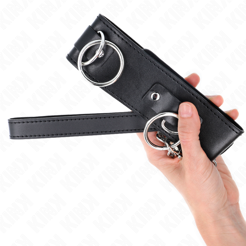 Collare KINK con guinzaglio regolabile: design elegante per controllo sensuale e comfort