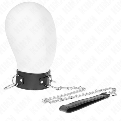Collare KINK con guinzaglio regolabile: design elegante per controllo sensuale e comfort
