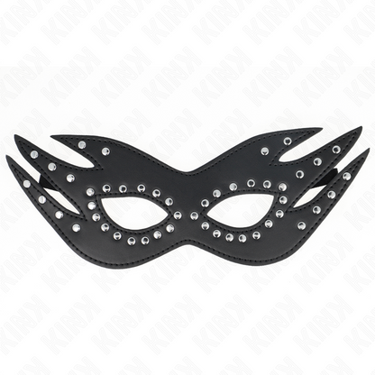 Comprar KINK Máscara De Polipiel Con Remaches Modelo 3 – Diseño Elegante Para Confort Y Estilo En Juegos Sensuales-Noxtic