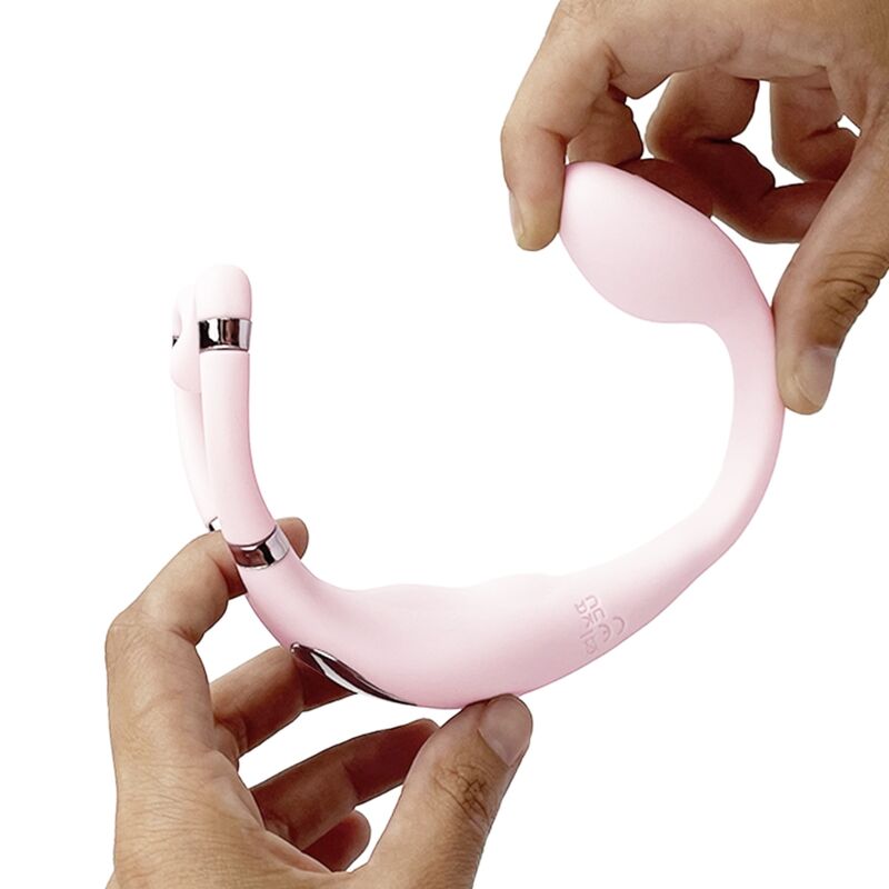 ADRIEN LASTIC Venus Doppio Stimolatore Clitorideo – Design Ergonomico con App Gratuita per un'Esperienza Unica