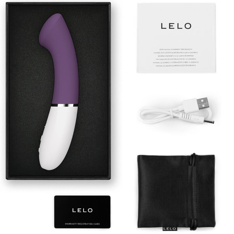 Comprar LELO GIGI 3 Vibrador Punto G Violeta – Diseño Ergonómico Para Estimulación Personalizada-Noxtic