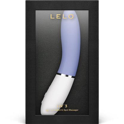 LELO LIV 3 Azul – Estimulador Recargable Con Diseño Ergonómico Para Placer Personal