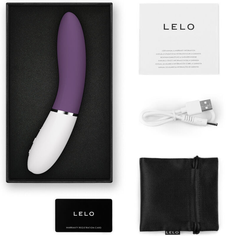 Comprar LELO LIV 3 Violeta – Estimulador Con Diseño Ergonómico Para Placer Sensorial-Noxtic