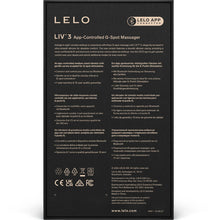 LELO LIV 3 Blu – Stimolatore ricaricabile con design ergonomico per il piacere personale