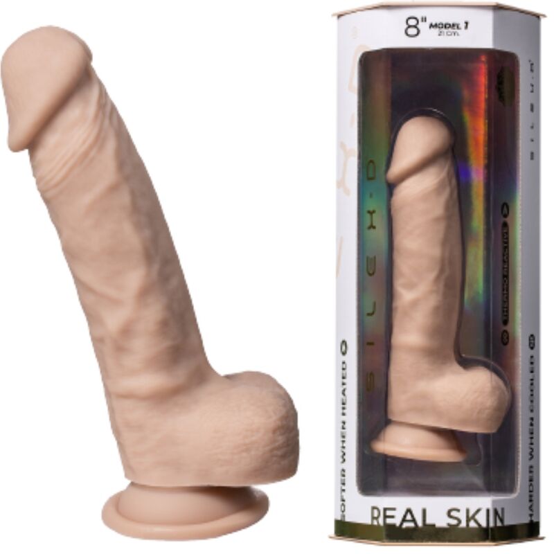 SILEXD Pene Super Realistico 21 cm – Esperienza Autentica con Silexpan Termoreattivo Naturale