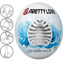 Comprar Pretty Love Huevo Blanco – Masturbador Con Diseño Ergonómico Para Placer Sensorial-Noxtic