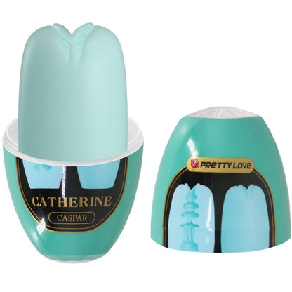 PRETTY LOVE Catherine Verde – Masturbador Masculino Con Texturas Estimulantes Para Placer Único