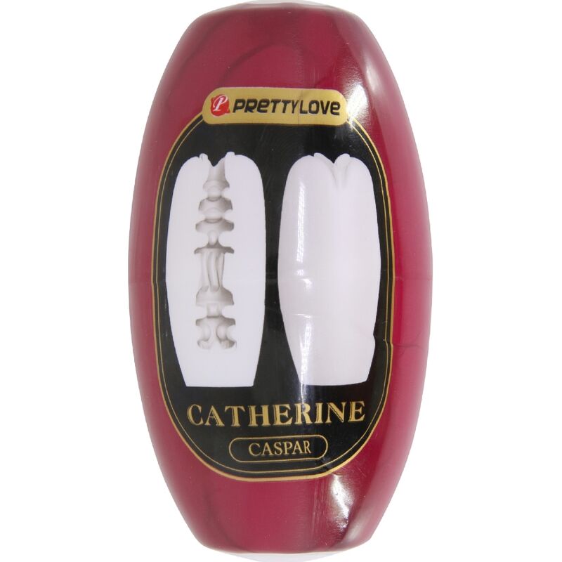 PRETTY LOVE Catherine Masturbador Masculino Blanco – Diseño Ergonómico Para Comodidad y Placer Diario