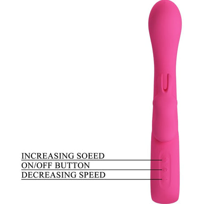 Comprar Pretty Love Novak Vibrador Rabbit – Vibrador Recargable Con 12 Modos De Vibración-Noxtic