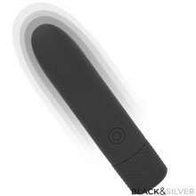 Comprar BLACK&SILVER Geri Bala Vibradora Recargable – Estimulador Compacto Con Ocho Modos De Vibración-Noxtic
