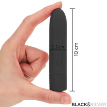 Comprar BLACK&SILVER Geri Bala Vibradora Recargable – Estimulador Compacto Con Ocho Modos De Vibración-Noxtic