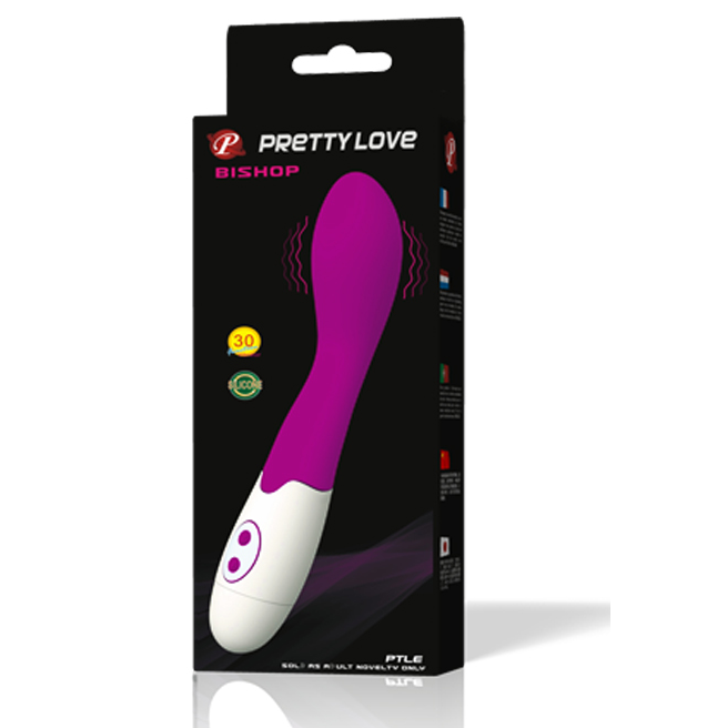 PRETTY LOVE Bishop Lilac Vibrator – Massaggiatore potente con design elegante