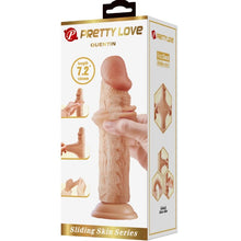 PRETTY LOVE - QUENTIN REALISTIC DILDO 18 CM NATURAL