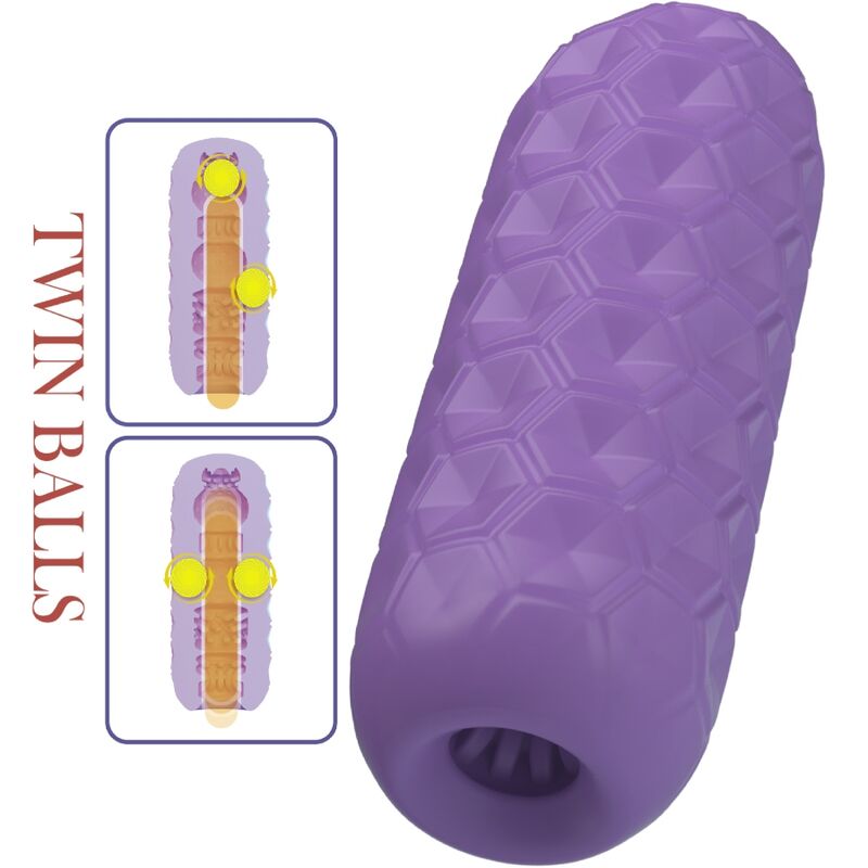 Comprar Pretty Love Twin Balls – Masajeador Masculino Con Diseño Ergonómico Para Placer Sensual-Noxtic