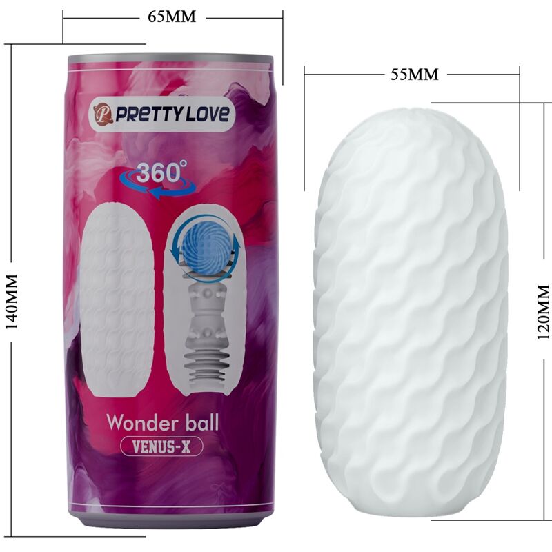Comprar Pretty Love Venus X Masajeador Masculino Modelo 3 Blanco – Diseño Innovador Para Placer Personal-Noxtic