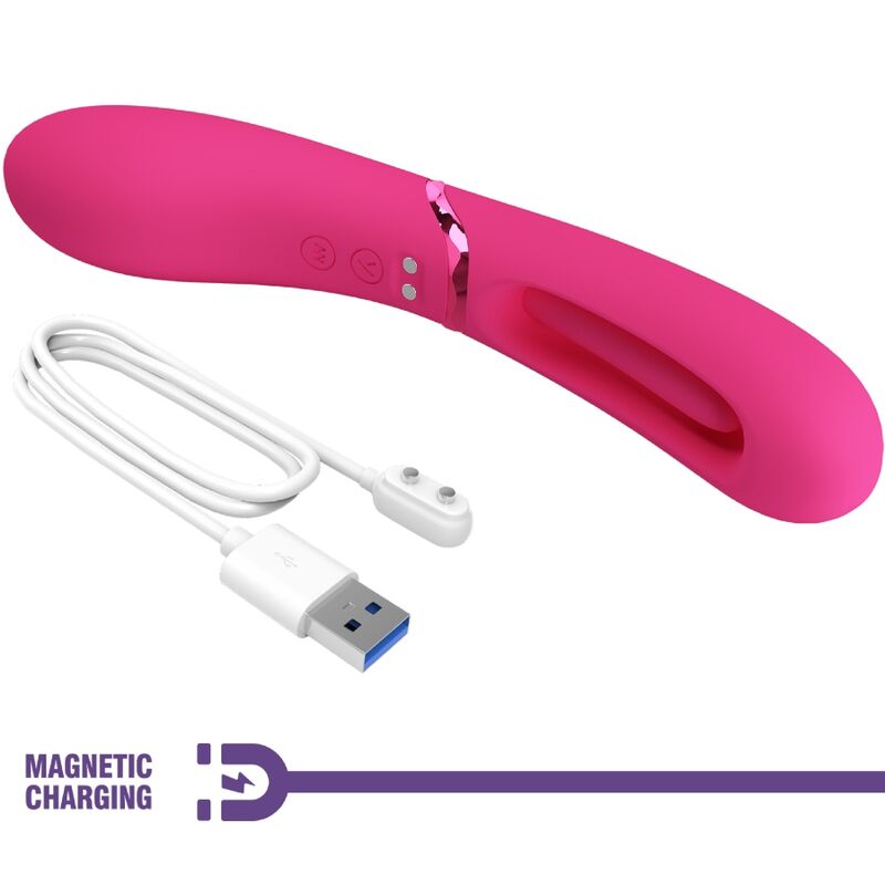 ROMANCE Lexie Vibrador Punto G Rosa – Diseño Ergonómico Con 7 Modos De Vibración