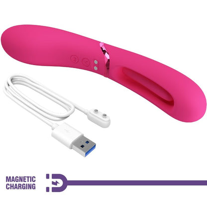 ROMANCE Lexie Vibrador Punto G Rosa – Diseño Ergonómico Con 7 Modos De Vibración