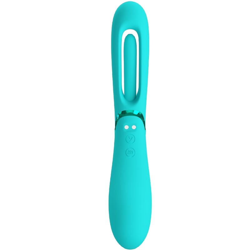 Romance Lexie Vibrador Punto G Azul – Vibrador Recargable Con Siete Modos De Vibración